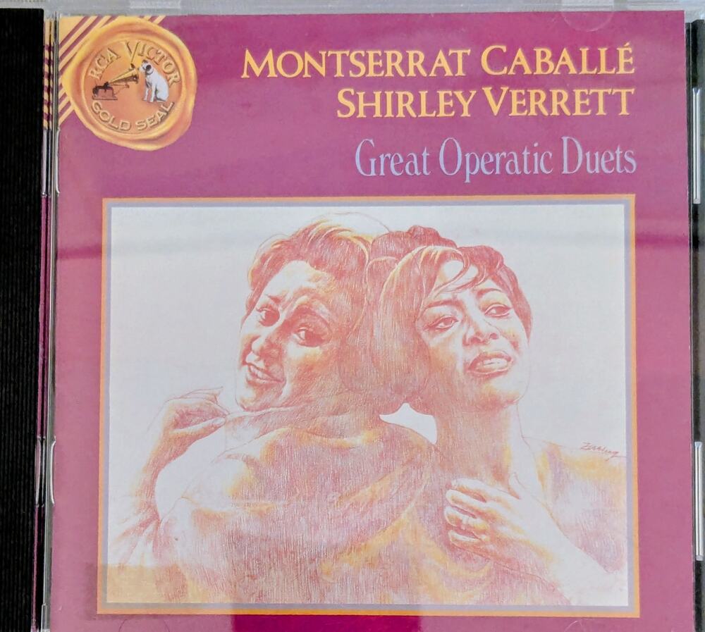 Montserrat Caballé Shirley Verrett Great Operatic Duets CD RCA Gold Seal 60818